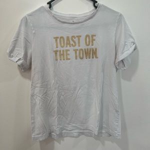 Kate Spade Toast of the Town tee
